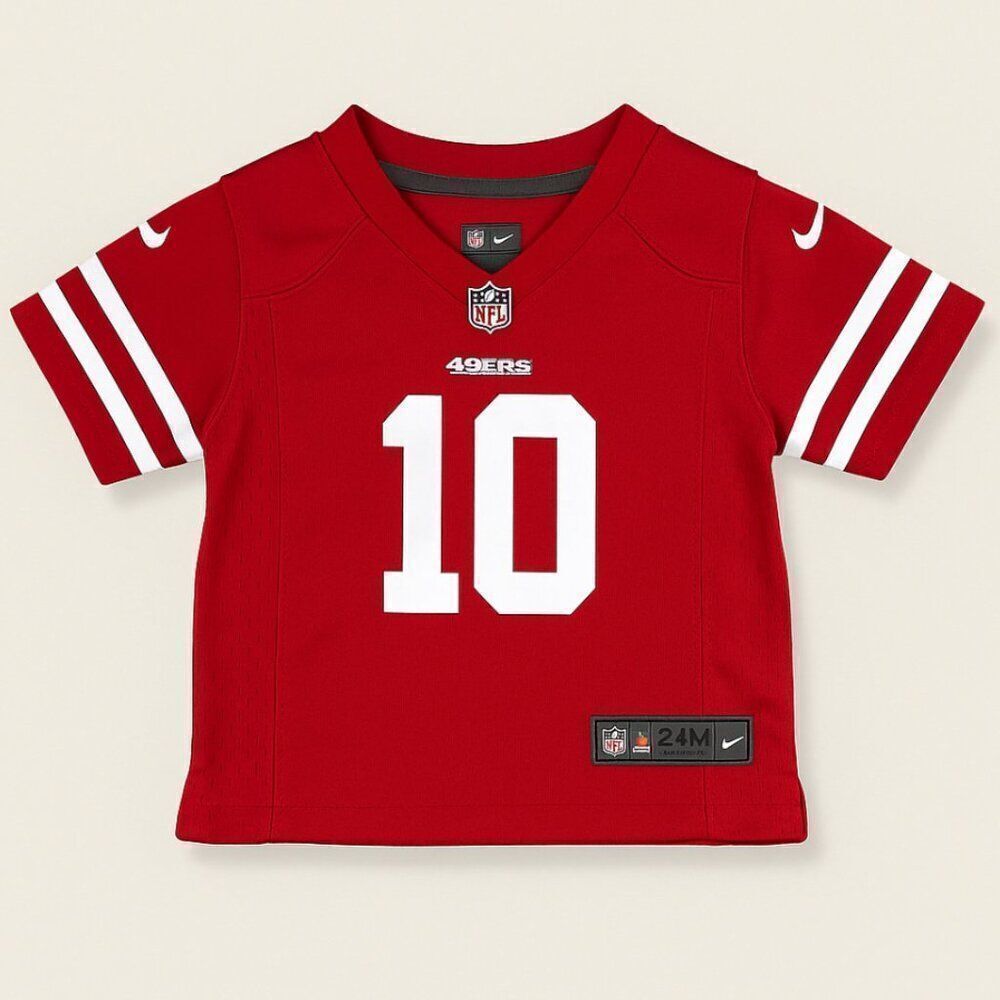 Nike San Francisco 49ers #10 Garoppolo Infant Jersey Red – Size 24M | NFL